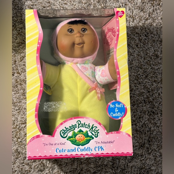 Other - Cabbage Patch Kids CPK Cute & Cuddly Jakks Pacific NIB African American Doll